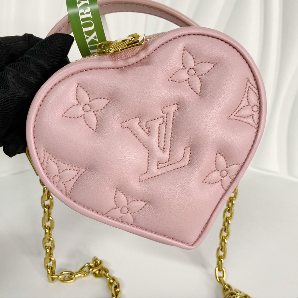 Louis Vuitton Bubble Gram Pop My Heart Pouch Pink - Picture 2 of 7
